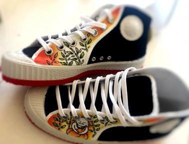 zapatillas personalizadas cebo poisonestudio buda2